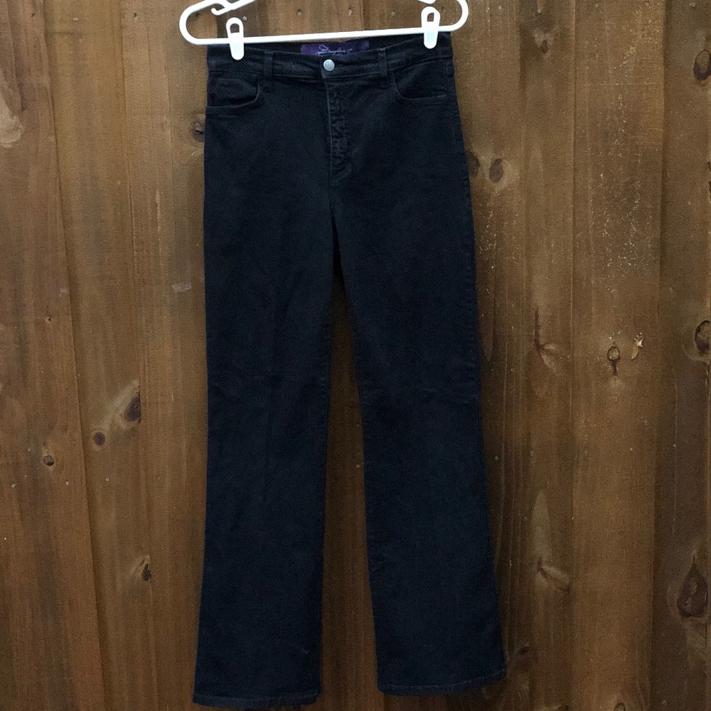 NYDJ Not Your Daughters Jeans Black Stones Pants 6